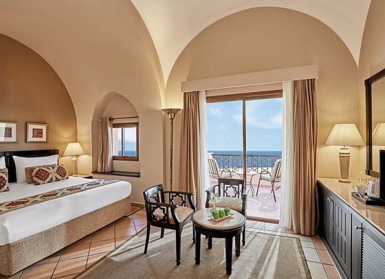 Steigenberger Coraya Beach - Wohnbeispiel Doppelzimmer Superior Meerblick (Zimmercodierung DSM)