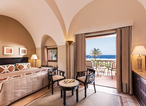 Steigenberger Coraya Beach - Wohnbeispiel Doppelzimmer Superior Meerblick (Zimmercodierung DSM)