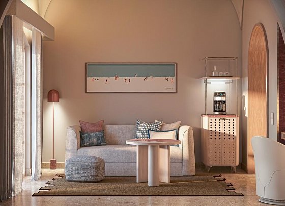 Swissôtel Resort El Quseir - Modellbild Doppelzimmer Premium; KI-generiert (Zimmercodierungen DMG, DMN & DMM)