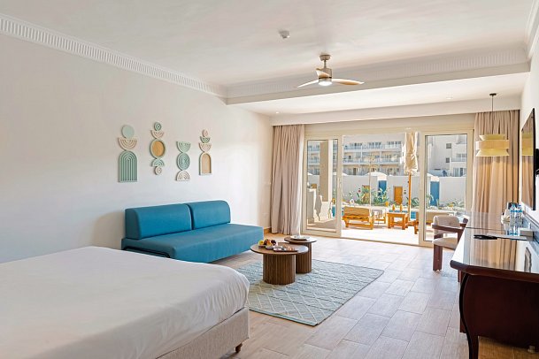 Diamond Beach by Pearl Resort - Wohnbeispiel Suite Swim Up (Zimmercodierungen WBQ & W2Q)