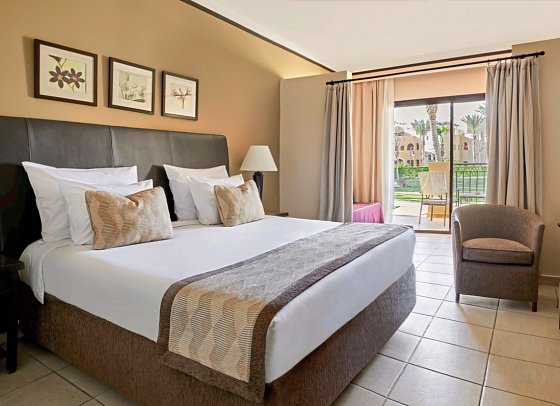 JAZ Lamaya Resort - Wohnbeispiel Familienzimmer Gartenblick (Zimmercodierung FBG)