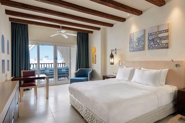 Hilton Marsa Alam Nubian Resort - Wohnbeispiel Doppelzimmer (Zimmercodierung DB1)