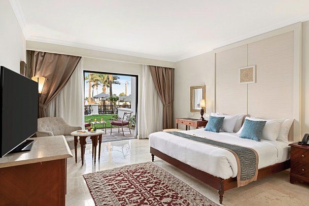 Pickalbatros The Palace Port Ghalib - Wohnbeispiel Doppelzimmer Standard Gartenblick (Zimmercodierungen DGG & DCG)