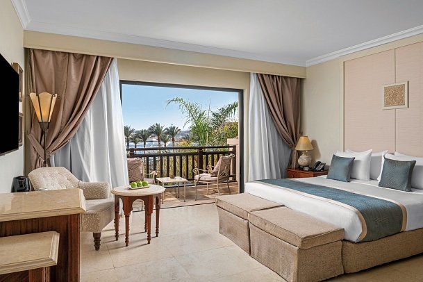 Pickalbatros The Palace Port Ghalib - Wohnbeispiel Doppelzimmer Marina-/Lagunenblick (Zimmercodierungen DG1 & DC1)