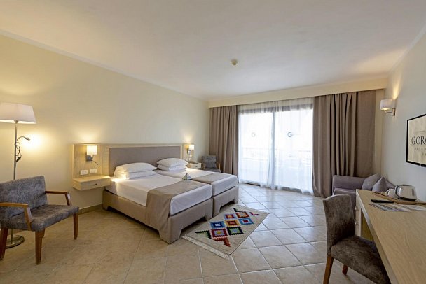 Gorgonia Beach Resort - Wohnbeispiel Doppelzimmer Standard (Zimmercodierungen DG1 & DC1)