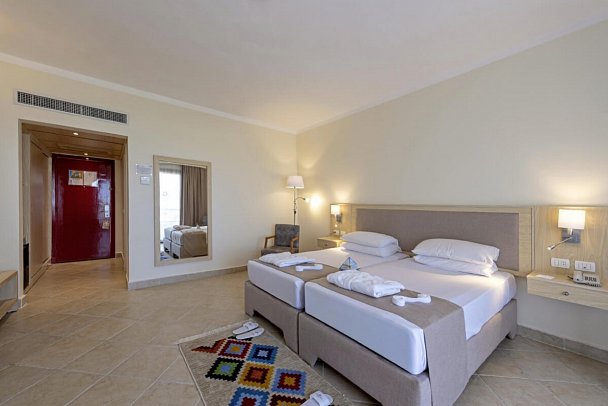 Gorgonia Beach Resort - Wohnbeispiel Doppelzimmer Standard (Zimmercodierungen DG1 & DC1)