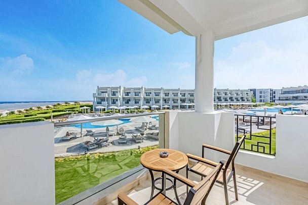 Fantazia Resort - Beispiel Balkon Doppelzimmer Diamond Meerblick (Zimmercodierung DD1)