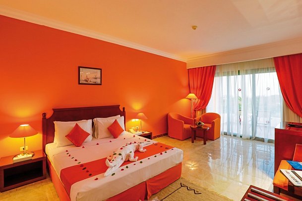 Fantazia Resort - Wohnbeispiel Doppelzimmer Standard seitl. Meerblick (Zimmercodierungen DGN & DCN)