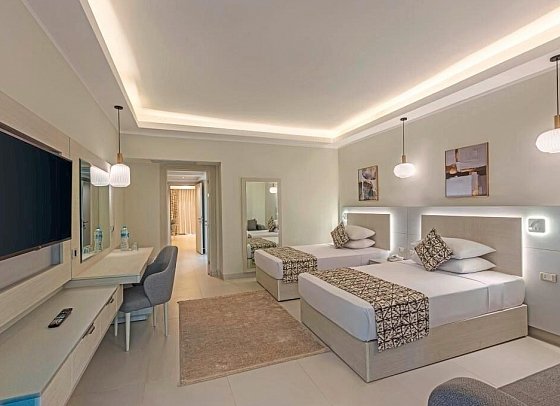 Fantazia Resort - Wohnbeispiel Suite Familie Gartenblick (Zimmercodierung WIG)