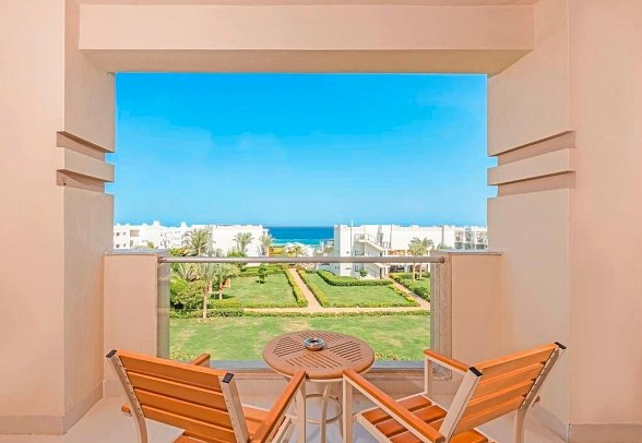 Fantazia Resort - Beispiel Balkon Suite Familie Gartenblick (Zimmercodierung WIG)