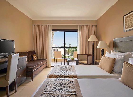JAZ Neo Dar El Madina - Wohnbeispiel Doppelzimmer Superior Gartenblick (Zimmercodierungen DS1, DCG & DSG)