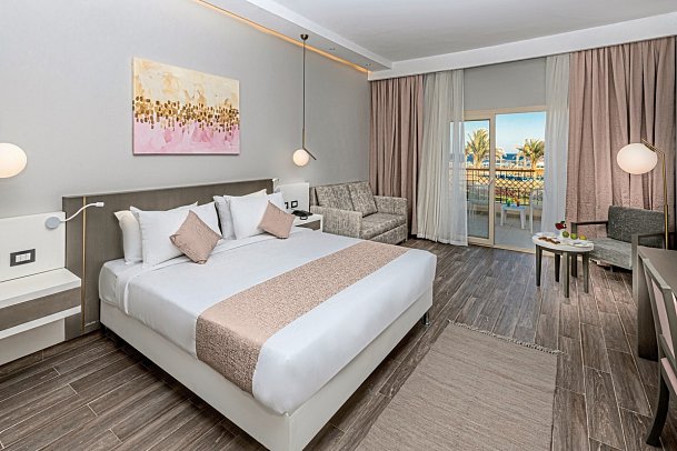 Sataya Resort - Wohnbeispiel Doppelzimmer Premium Meerblick (Zimmercodierungen DMM & DC2)