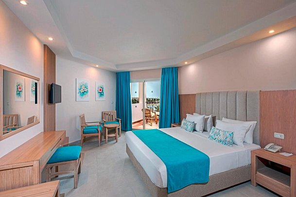 Royal Brayka Resort - Wohnbeispiel Doppelzimmer Deluxe Gartenblick (Zimmercodierungen DDG & DCG)