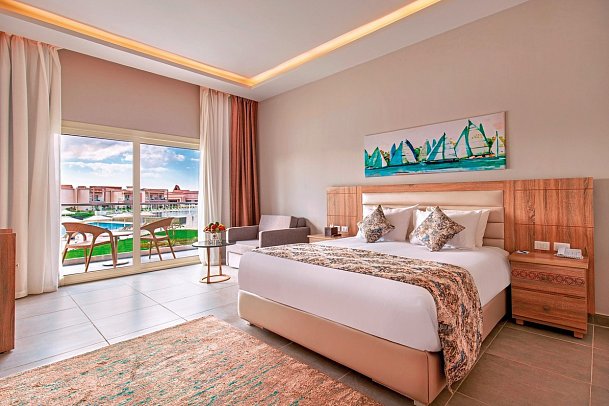 Pickalbatros Sea World Resort - Marsa Alam - Wohnbeispiel Doppelzimmer Standard Poolblick (Zimmercodierungen DGP & DCP)