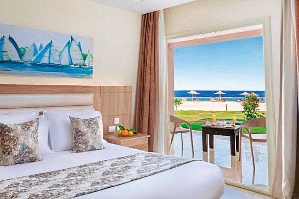 Pickalbatros Sea World Resort - Wohnbeispiel Doppelzimmer Standard Meerblick (Zimmercodierungen DGM & DCM)