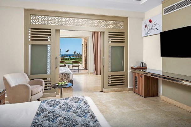 Pickalbatros Sea World Resort - Wohnbeispiel Familienzimmer Meerblick (Zimmercodierung F1M)