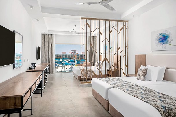 Pickalbatros Sea World Resort - Wohnbeispiel Suite Deluxe Poolblick (Zimmercodierung WDP)