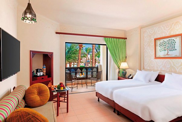 Pickalbatros Oasis Port Ghalib - Wohnbeispiel Doppelzimmer Standard Lagunenblick (Zimmercodierungen DG1 & DC1)