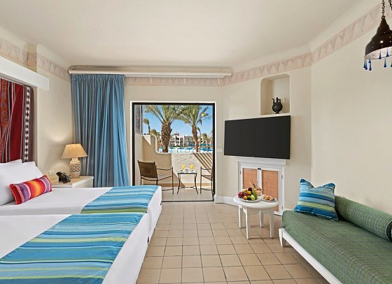 Pickalbatros Sands Port Ghalib - Wohnbsp. Doppelzimmer Standard Lagunenblick (Zimmercodierungen DG1, DC1 & FG1)