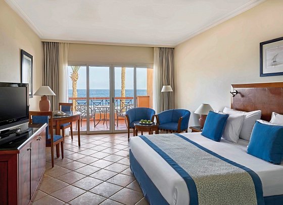 Jaz Grand Marsa - Wohnbeispiel Doppelzimmer Superior Meeresfront (Zimmercodierungen DSO & DCO)