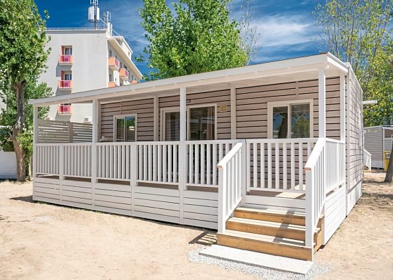 Rimini Family Resort - Wohnbeispiel MH Lodge Superior (Zimmercodierungen CS1 & CB5)