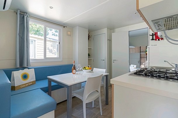 Rimini Family Resort - Wohnbeispiel MH Lodge Hunde (auf Anfrage) (Zimmercodierung CB6)