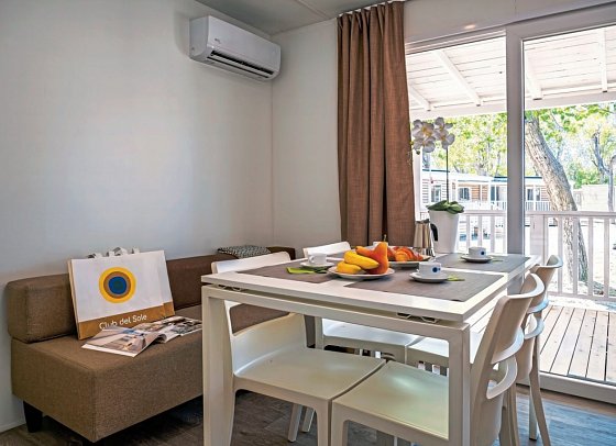 Rimini Family Resort - Wohnbeispiel MH Lodge Superior (Zimmercodierungen CS1 & CB5)