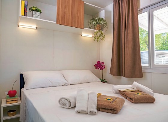 Rimini Family Resort - Wohnbeispiel MH Lodge Superior (Zimmercodierungen CS1 & CB5)