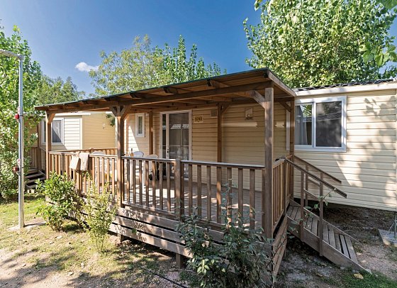 Rimini Family Resort - Wohnbeispiel MH Lodge Hunde (auf Anfrage) (Zimmercodierung CB6)