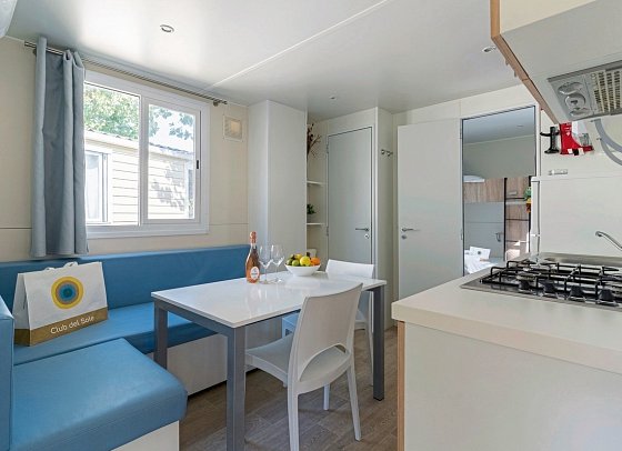 Rimini Family Resort - Wohnbeispiel MH Lodge Hunde (auf Anfrage) (Zimmercodierung CB6)