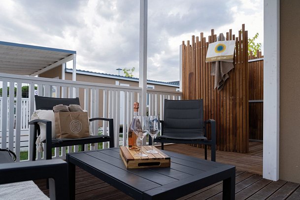 Sentido Riccione Premium Camp - Wohnbeispiel Camp-Lodge Elite (Zimmercodierung CM1)