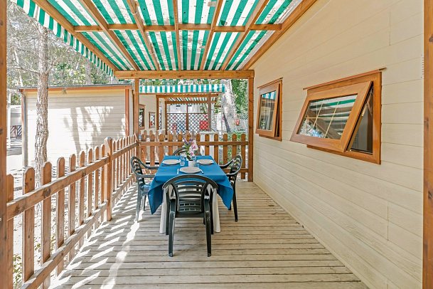 Marina Romea Easy Camping Village - Wohnbeispiel Lodge Superior (Hunde erlaubt) (Zimmercodierung CB2)