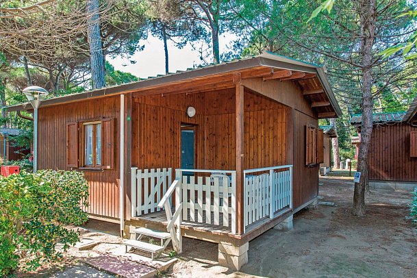 Marina Romea Easy Camping Village - Wohnbeispiel Chalet Comfort CH1 (Zimmercodierung CB4)