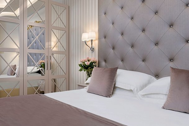 Grand Hotel Gallia - Wohnbeispiel Doppelzimmer Executive Meerblick (Zimmercodierung DTM)