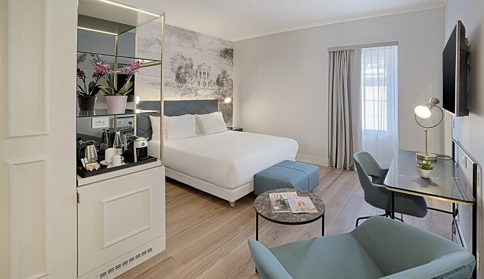NH Collection Roma Fori Imperiali - Wohnbeispiel Doppelzimmer Superior (Zimmercodierung DS1)