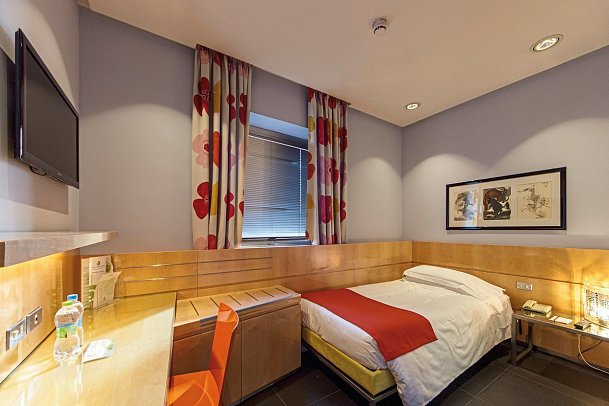 Hotel Albani Roma - Wohnbeispiel Einzelzimmer Classic (Zimmercodierung EB1)