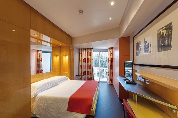 Hotel Albani Roma - Wohnbeispiel Doppelzimmer Superior (Zimmercodierung DS1)