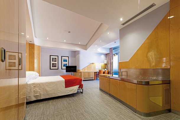 Hotel Albani Roma - Wohnbeispiel Familienzimmer (Zimmercodierung FB1)