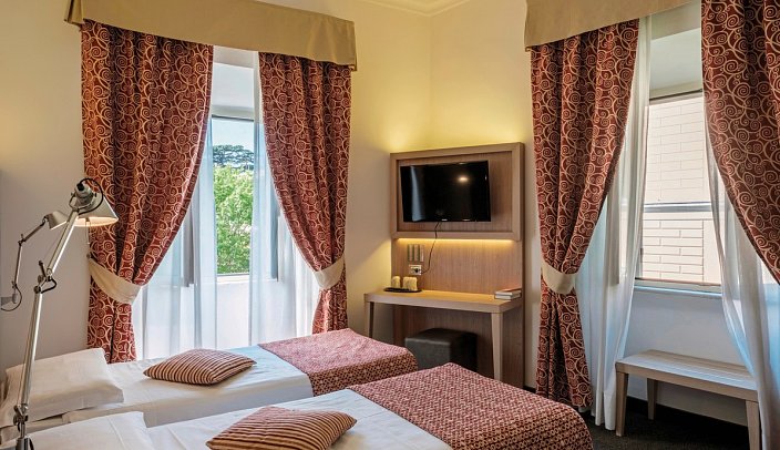 Hotel Casa Valdese - Wohnbeispiel Doppelzimmer (Zimmercodierung DB1)