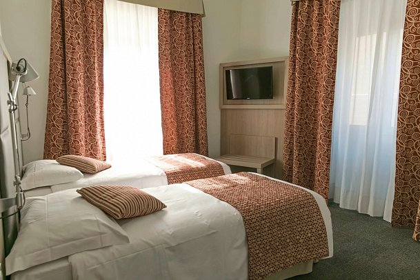 Hotel Casa Valdese - Wohnbeispiel Doppelzimmer (Zimmercodierung DB1)