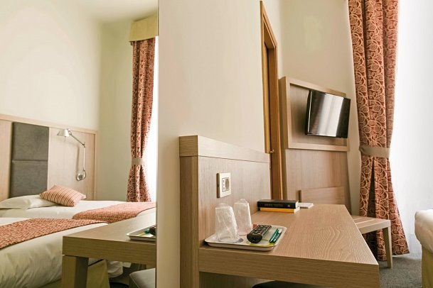 Hotel Casa Valdese - Wohnbeispiel Doppelzimmer (Zimmercodierung DB1)