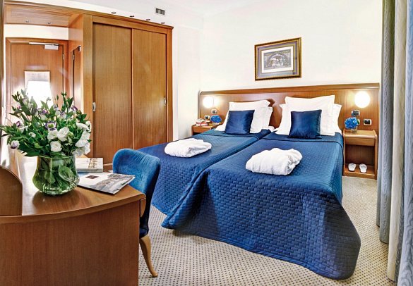 Hotel Ponte Sisto - Wohnbeispiel Doppelzimmer Klassik (Zimmercodierung DB1)