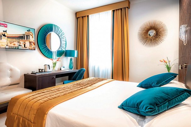 Grand Hotel Palatino - Wohnbeispiel Doppelzimmer Premium (Zimmercodierung DM1)