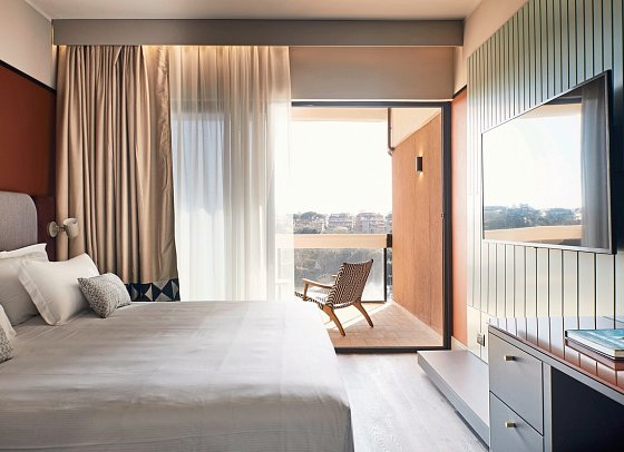 Hotel Villa Pamphili Roma - Wohnbeispiel Doppelzimmer Superior (Zimmercodierung DS1)