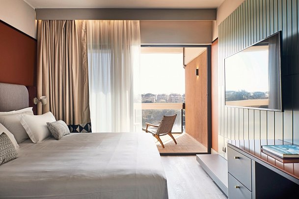 Hotel Villa Pamphili Roma - Wohnbeispiel Doppelzimmer Superior (Zimmercodierung DS1)