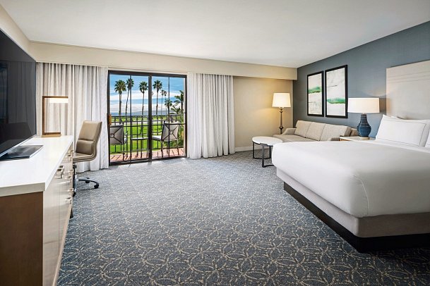 Hilton Santa Barbara Beachfront Resort - Wohnbeispiel Ocean View (Zimmercodierung UGM)