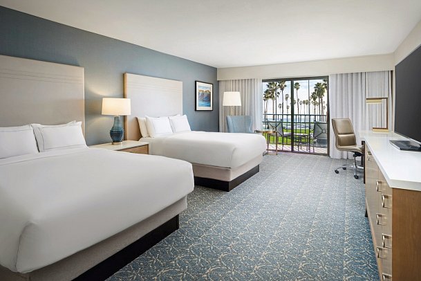 Hilton Santa Barbara Beachfront Resort - Wohnbeispiel Ocean View (Zimmercodierung UGM)