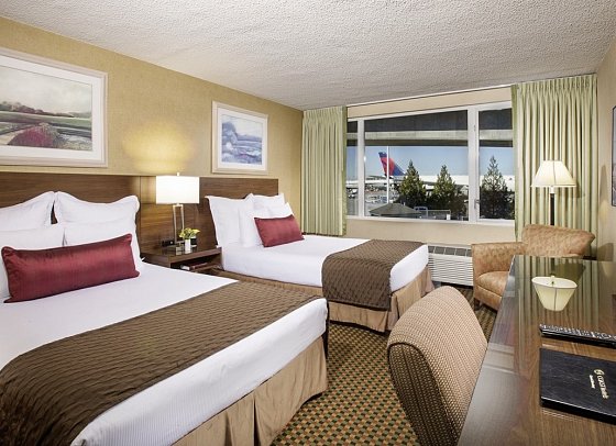 The Coast Gateway Hotel Seattle - Wohnbeispiel Coast Standard 2 Double Beds (Zimmercodierung UG4)