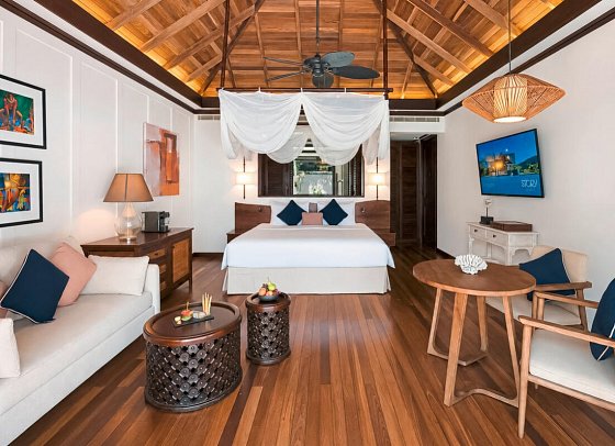 STORY Seychelles - Wohnbeispiel Grand Beach Pool Villa (Zimmercodierungen VSP, VS8, VI2 & VI8)