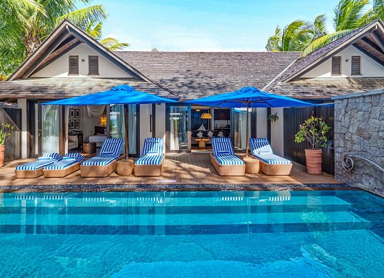 STORY Seychelles - Wohnbeispiel Family Grand Beach Pool Villa (Zimmercodierungen VI2 & VI8)